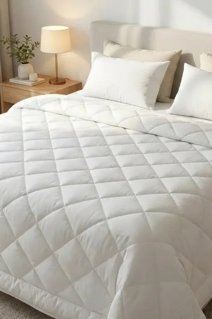 Çift Kişilik Yorgan + 2 Adet Yastık